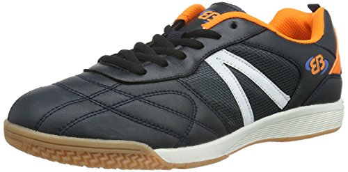 Bruetting SUPER INDOOR, Unisex-Erwachsene Hallenschuhe, Blau (MARINE/ORANGE), 41 EU (7 Erwachsene UK)