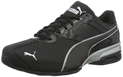 Puma Herren Tazon 6 FM Laufschuhe, Schwarz (Puma Black-Puma Silver 03), 44.5 EU