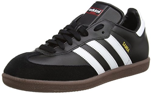 adidas Samba, 019000, Unisex-Erwachsene Low-Top Sneaker,Schwarz (black 1/white/gum5),42 2/3 EU