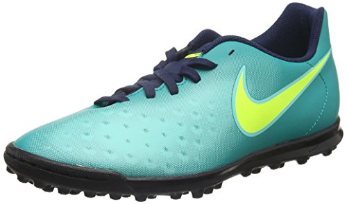 Nike Herren Magista Ola II TF Fußballschuhe, Türkis (Rio Teal/Volt-Obsidian-Clear Jade), 45 EU