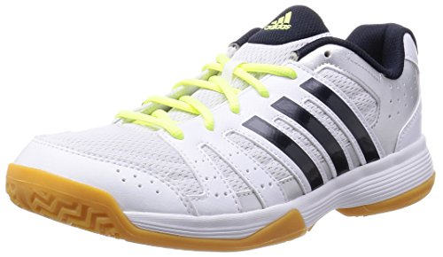 adidas Performance Ligra 3, Damen Volleyballschuhe, Weiß (Ftwr White/Night Navy/Silver Met.), 38 EU (5 Damen UK)