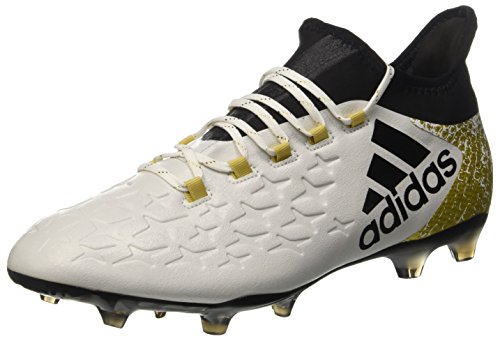 adidas Herren X 16.2 Fg Fußball-Trainingsschuhe, Varios colores (Blanco (Ftwbla / Negbas / Dormet)), 43 1/3 EU