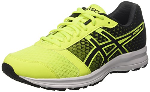 Asics Herren T619N0790 Laufschuhe, Mehrfarbig (Safety Yellow / Black / White), 44.5 EU (9.5 UK)