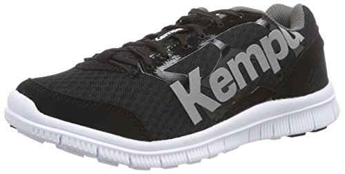 Kempa K-FLOAT, Unisex-Erwachsene Handballschuhe, Mehrfarbig (schwarz/anthra), 41 EU