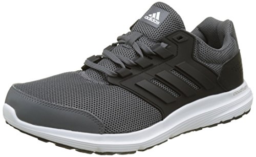 adidas Herren Galaxy 4 Laufschuhe, Grau (Grey Five F17/Core Black/Ftwr White), 46 EU