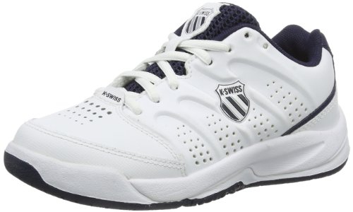 K-Swiss Performance Ultrascendor Omni, Unisex-Kinder Tennisschuhe, Weiß (White/Navy/Silver  167), 29 EU (11 Kinder UK)