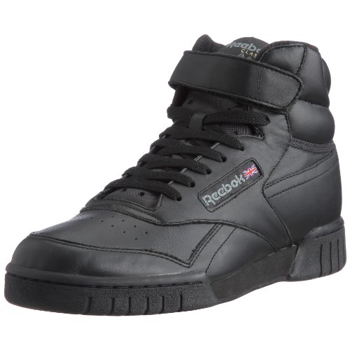 Reebok Ex-O-Fit HI, Herren Hohe Sneakers, Schwarz (Int-Black), 45 EU (10.5 Erwachsene UK)