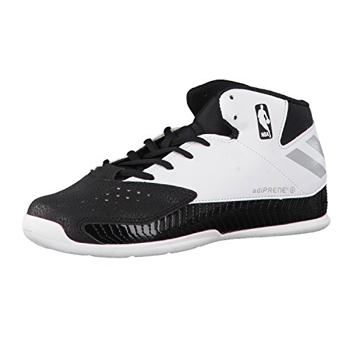 Adidas Unisex-Kinder Nxt Lvl Spd V Nba K Basketballschuhe, Schwarz (Negbas/Ftwbla/Plamet), 39 EU