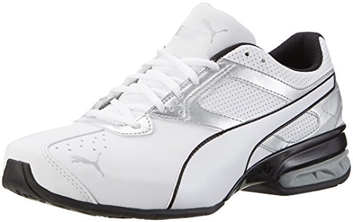 Puma Herren Tazon 6 FM Laufschuhe, Weiß (Puma White-Puma Silver-Puma Black 01), 42 EU