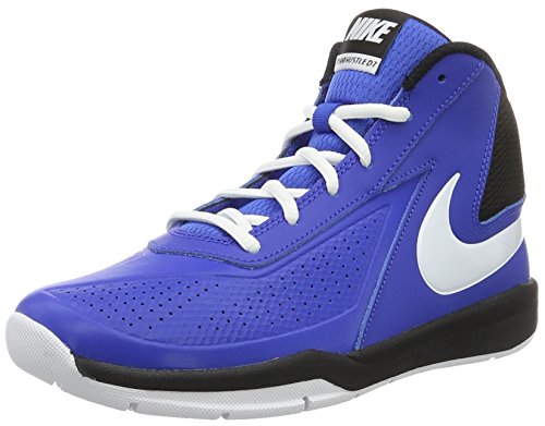 Nike Herren Team Hustle D 7 (GS) Basketballschuhe, Azul (Game Royal / White-Black), 38.5 EU