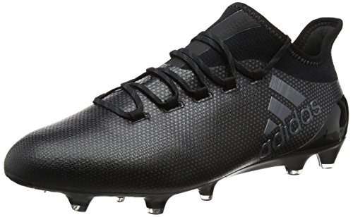 adidas Herren X 17.1 FG Fußballschuhe, Schwarz (Core Black/Core Black/Utility Black), 43 1/3 EU