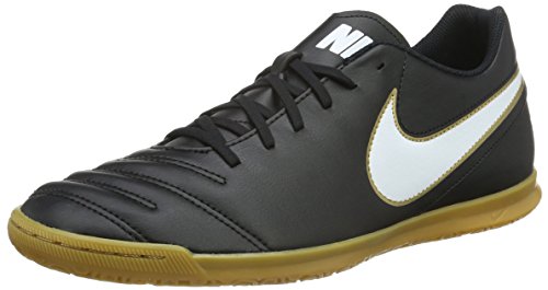 Nike Herren Tiempox Rio III IC Fußballschuhe, Schwarz (Black/White), 47.5 EU