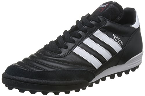 adidas Originals Mundial Unisex-Erwachsene Hohe Sneakers, Schwarz (Black/Running White Ftw/Red), 44 2/3 EU