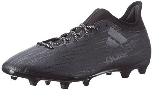 adidas Herren X 16.3 FG Fußballschuhe, Schwarz (Core Black/Core Black/Dark Grey), 43 1/3 EU