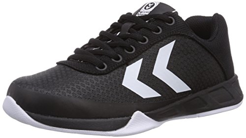 hummel HUMMEL ROOT PLAY Unisex-Erwachsene Hallenschuhe, Schwarz (Black 2001), 41 EU