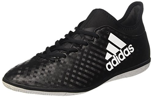 adidas Herren X 16.3 in Fußballschuhe, Schwarz (Cblack/ftwwht/cblack), 42 EU