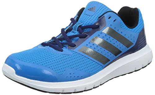 adidas Duramo 7 Herren Laufschuhe, Blau (Solar Blue/Night Met, Midnight Indigo F), 42 2/3 EU