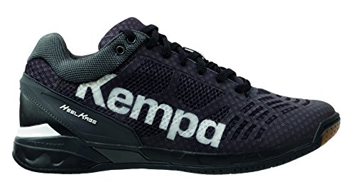 Kempa Herren Attack Midcut Hohe Sneakers, Schwarz (01), 46 EU