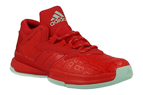 adidas Herren Street Jam Ii Basketballschuhe, Multicolore (Rayred/Icegrn/Rayred), 42 2/3 EU