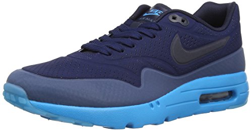 Nike  Air Max 1 Ultra Moire,  Herren Joggingschuhe , Blau (Midnight Navy/Obsidian/New Slate) – Größe: EUR 46