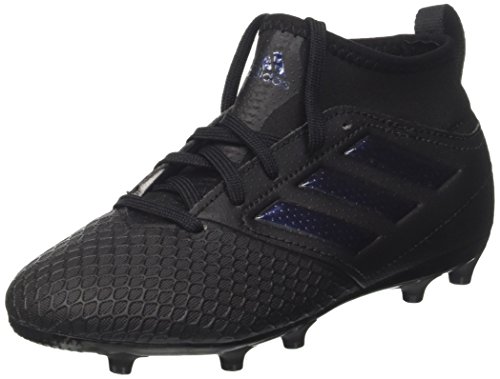 adidas Unisex-Kinder Ace 17.3 FG Fußballschuhe, Schwarz (Core Black/Core Black/Core Black), 38 EU
