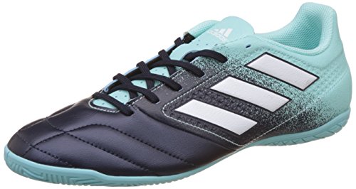 Adidas Herren Ace 17.4 in Fußballschuhe, Mehrfarbig (Energy Aqua F17/Ftwr White/Legend Ink F17), 40 2/3 EU