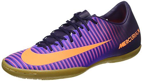 Nike 831966-585,  MERCURIAL VICTORY VI IC Herren Hallenfußballschuhe violett 40 EU