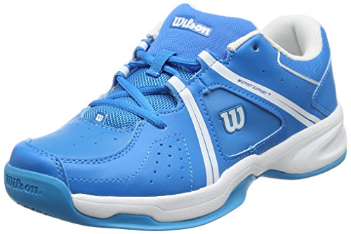 WILSON Unisex-Kinder Envy JR BL/WH Tennisschuhe, Blau (Methyl Blue), 39 EU