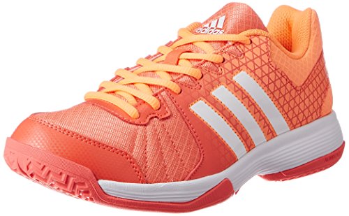 adidas Herren Ligra 4 Volleyballschuhe, Orange (Easy Coral/Ftwr White/Glow Orange), 40 2/3 EU