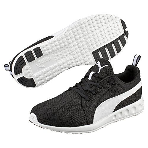 Puma Herren Carson Mesh Laufschuhe, Schwarz (Puma Black-Puma White 03), 42 EU