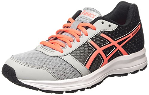 ASICS Patriot 8, Damen Laufschuhe, Grau (silver Grey/flash Coral/black 9606), 42.5 EU