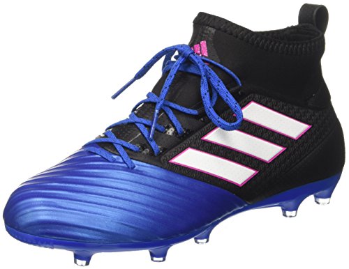 adidas Herren Ace 17.2 Primemesh Fußballschuhe, Schwarz (Core Black/Ftwr White/Blue), 44 2/3 EU