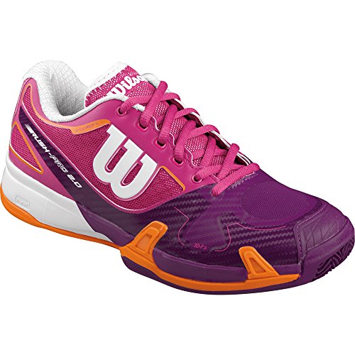 Wilson Damen Rush Pro 2.0 Clay Court W Fiesta Pin Turnschuhe, Pink, 37 2/3 EU