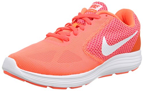 Nike Revolution 3, Damen Laufschuhe, Orange (Hyper Orange/White-Atomic Pink-Bright), 40.5 EU (6.5 Damen UK)