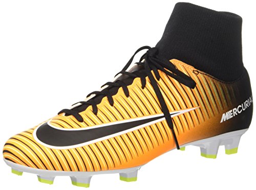 Nike Herren Mercurial Victory Vi Df Fg Fußballschuhe, Orange (Laser Orange/Black/White/Volt), 42.5 EU