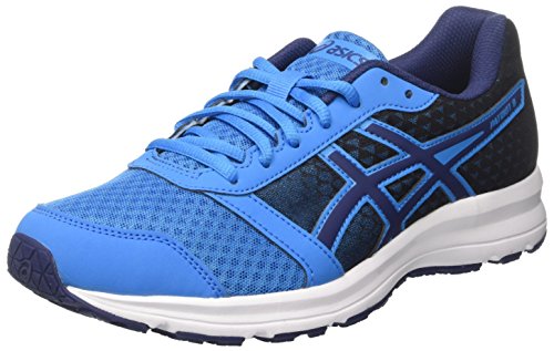 Asics Herren Patriot 8 Laufschuhe – Blau (Imperial/indigo Blue/white) – 45 EU