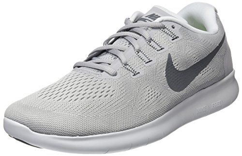 Nike Herren Free RN 2017 Laufschuhe, grau